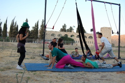 A Photograph of the PCS "Mobile Circus" Show, 2010
