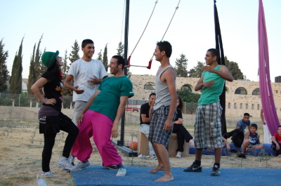 A Photograph of the PCS "Mobile Circus" Show, 2010