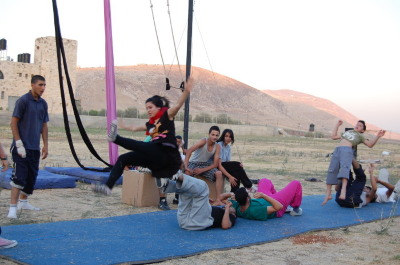 A Photograph of the PCS "Mobile Circus" Show, 2010
