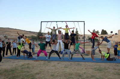 A Photograph of the PCS "Mobile Circus" Show, 2010
