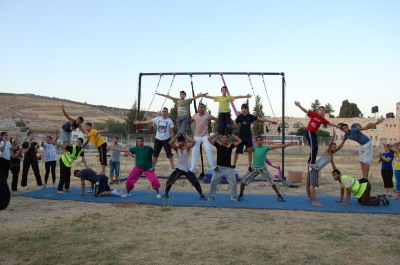 A Photograph of the PCS "Mobile Circus" Show, 2010