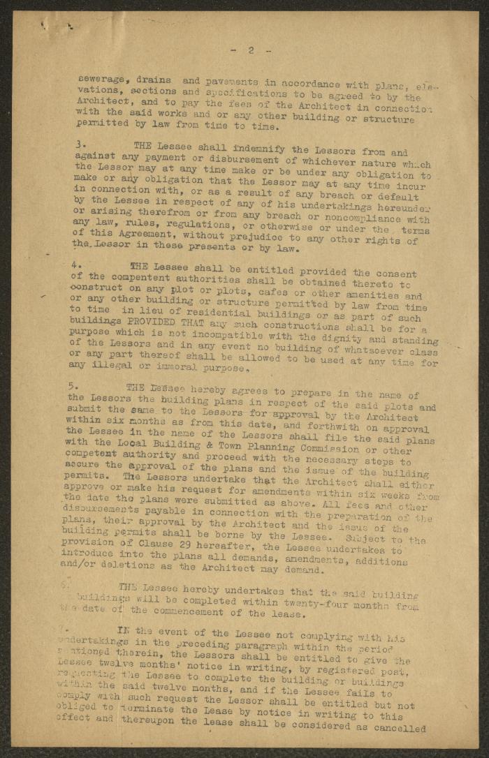 اتفاقية بين المجلس الملي الأرثوذكسي وجان زاروبي، حيفا، 11 آب 1950