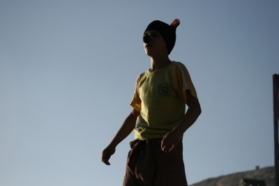 A Photograph of the PCS "Mobile Circus" Show in Nablus, 2010
