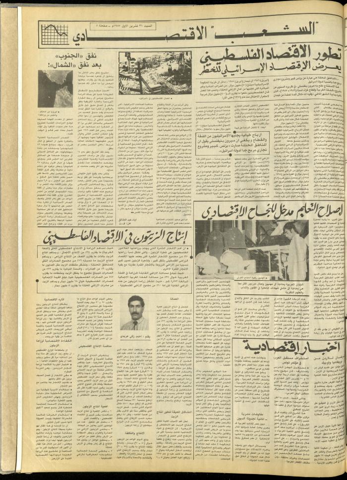العدد 4863 من جريدة الشعب، 31 تشرين الأول 1987