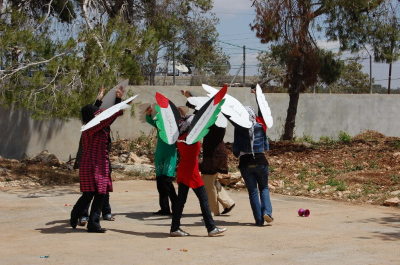 A Photograph from an Open Day Held by the PCS in Jenin, 2012
