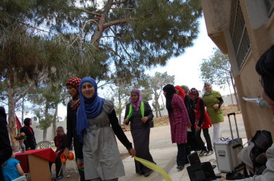 A Photograph from an Open Day Held by the PCS in Jenin, 2012
