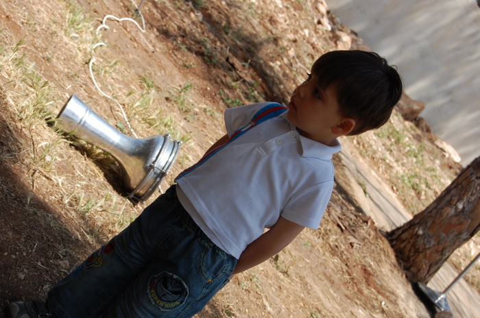 A Photograph from an Open Day Held by the PCS in Jenin, 2012
