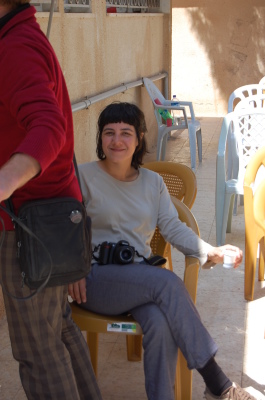 صورة من يومٍ مفتوح لمدرسة سيرك فلسطين في جنين، 2012
