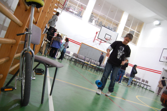 A Glimpse of an Open Day Held by the Palestinian Circus School in Ramallah