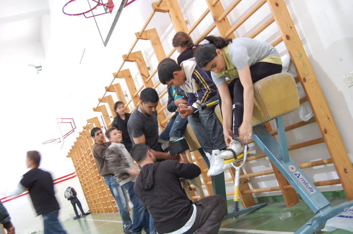 A Glimpse of an Open Day Held by the Palestinian Circus School in Ramallah