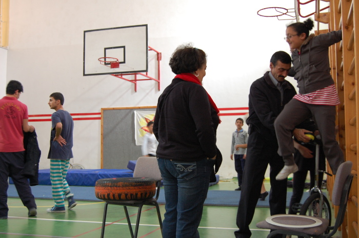 A Glimpse of an Open Day Held by the Palestinian Circus School in Ramallah