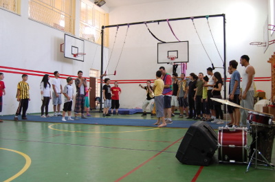 Summer School Training Held by the Palestinian Circus School 