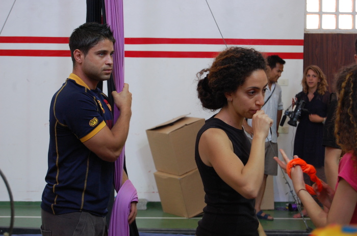 من تدريبات المدرسة الصيفية التي تقيمها 