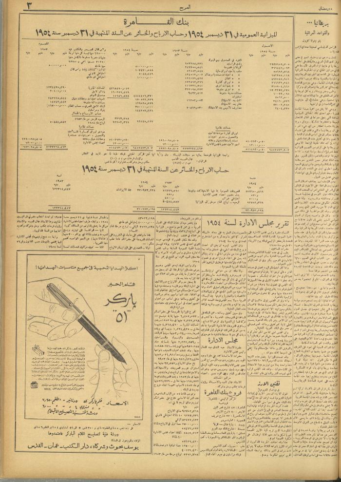 مجلة الصريح، العدد 277، 7 أيار 1955
