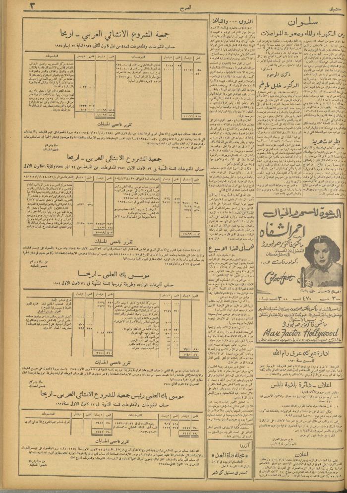 مجلة الصريح، العدد 274، 16 نسيان 1955