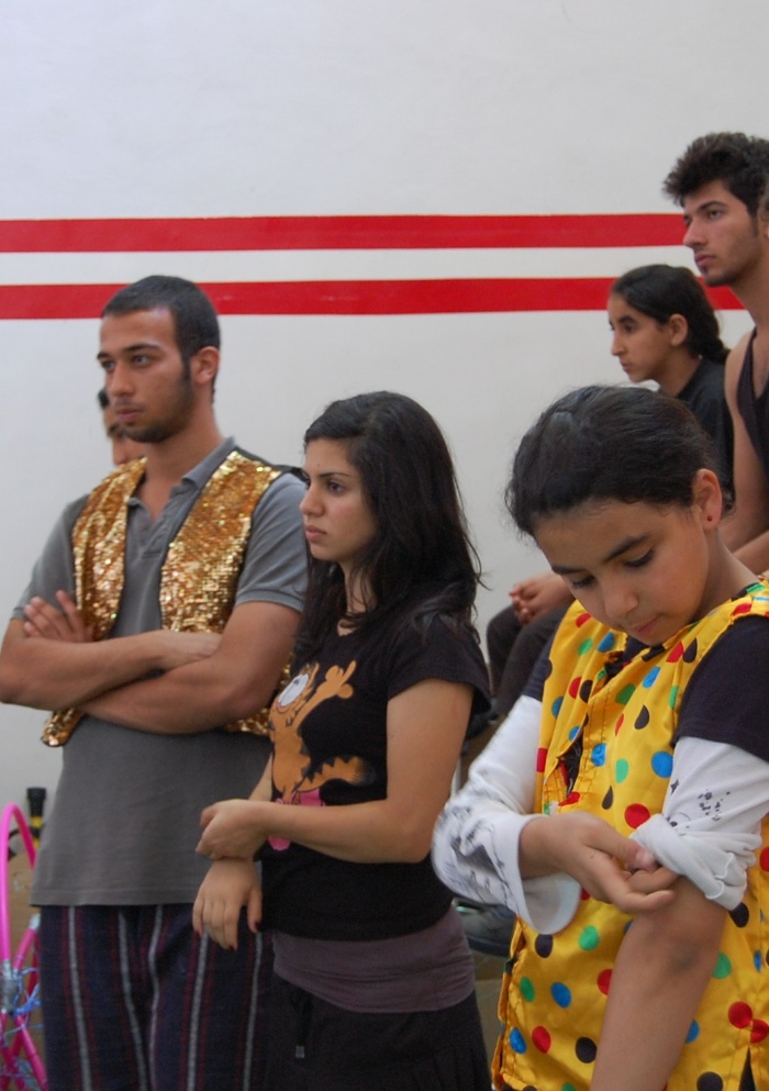 Summer School Training Held by the Palestinian Circus School 