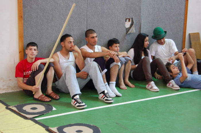 من تدريبات المدرسة الصيفية التي تقيمها 