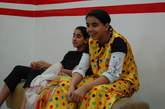 من تدريبات المدرسة الصيفية التي تقيمها 