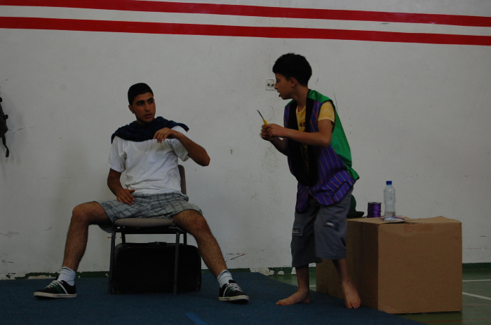 Summer School Training Held by the Palestinian Circus School 
