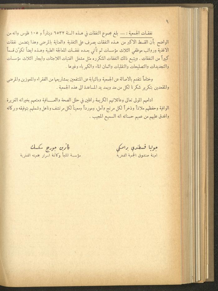 The Orthodox Charitable Refuge's Budget, Jerusalem 1940-67