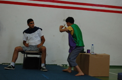 Summer School Training Held by the Palestinian Circus School 