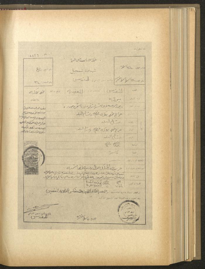 The Orthodox Charitable Refuge's Budget, Jerusalem 1940-67