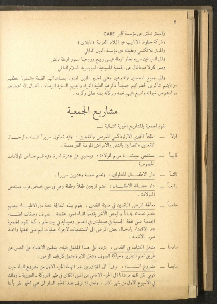 The Orthodox Charitable Refuge's Budget, Jerusalem 1940-67