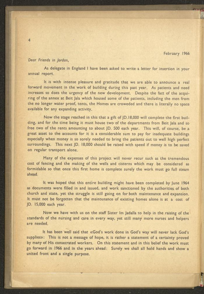 The Orthodox Charitable Refuge's Budget, Jerusalem 1940-67