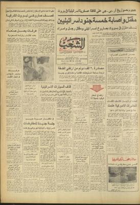 العدد 3193 من جريدة الشعب، 31 كانون الثاني 1983
