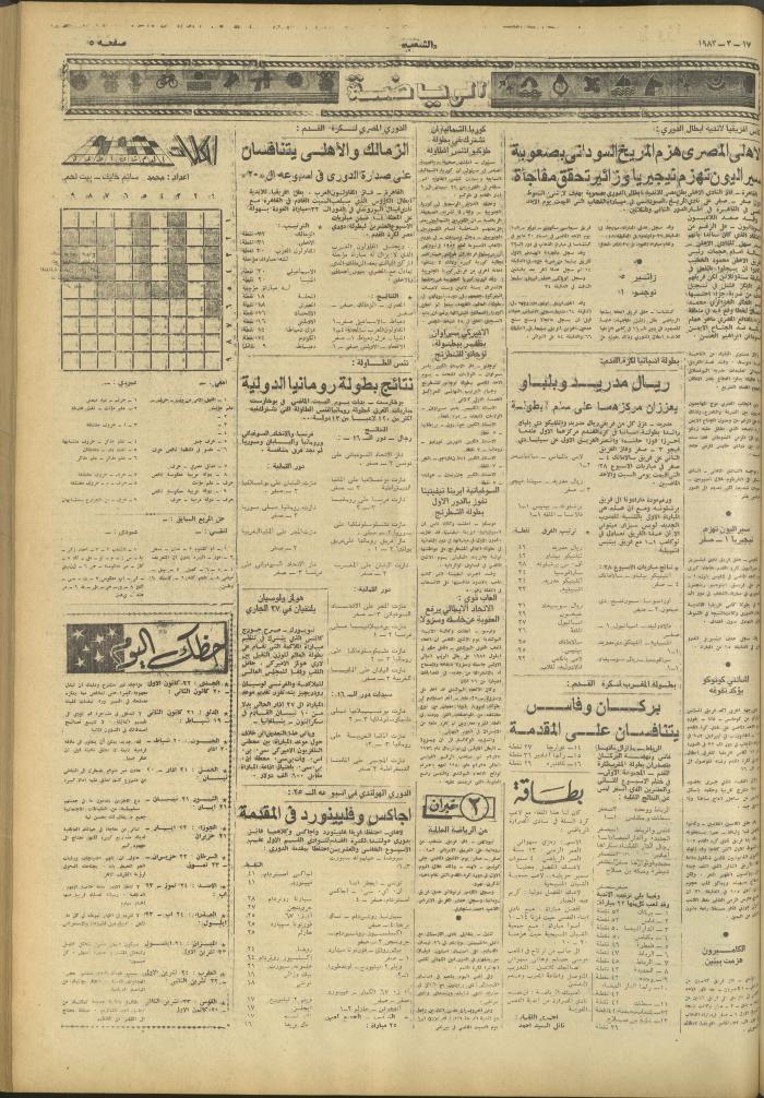 العدد 3231 من جريدة الشعب، 17 آذار 1983
