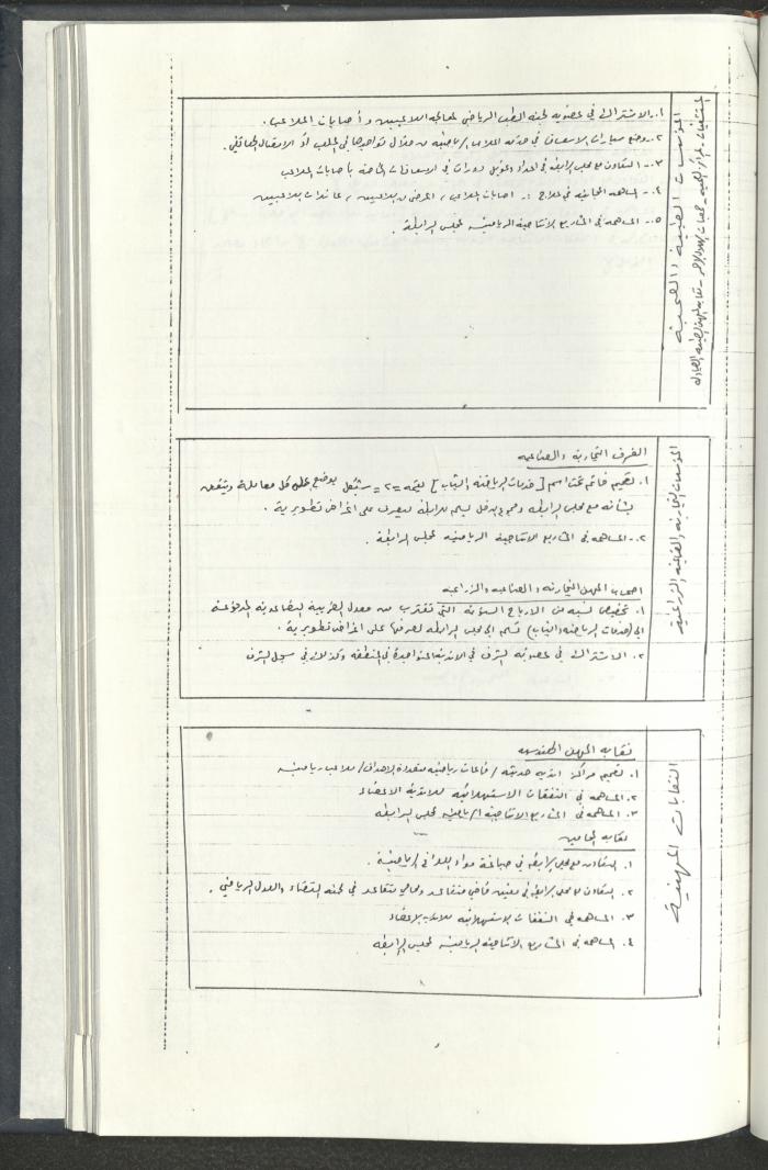 مراسلات رابطة الأندية الرياضية، القدس، 1990-93