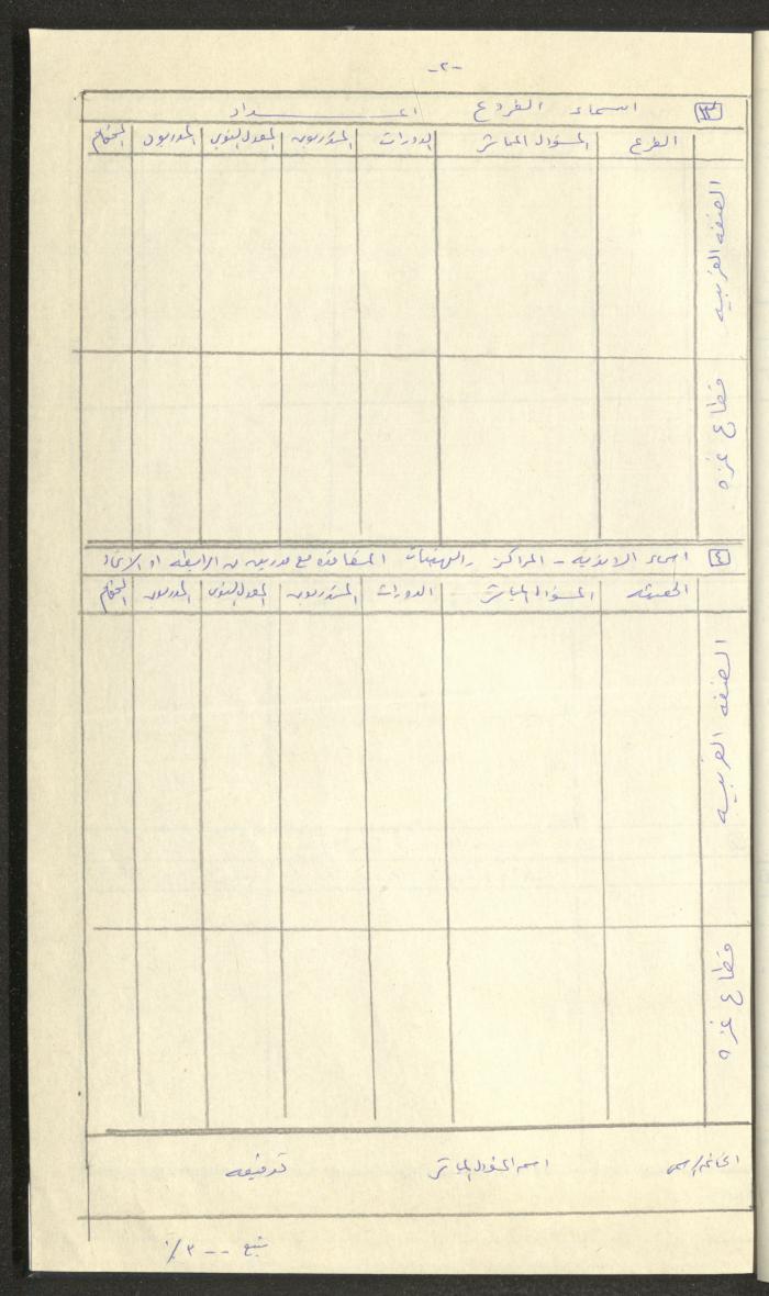 مراسلات رابطة الأندية الرياضية، القدس، 1990-93