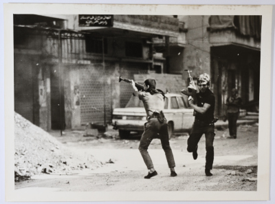 An Armed Clash, Burj al-Barajneh Camp, 1986 