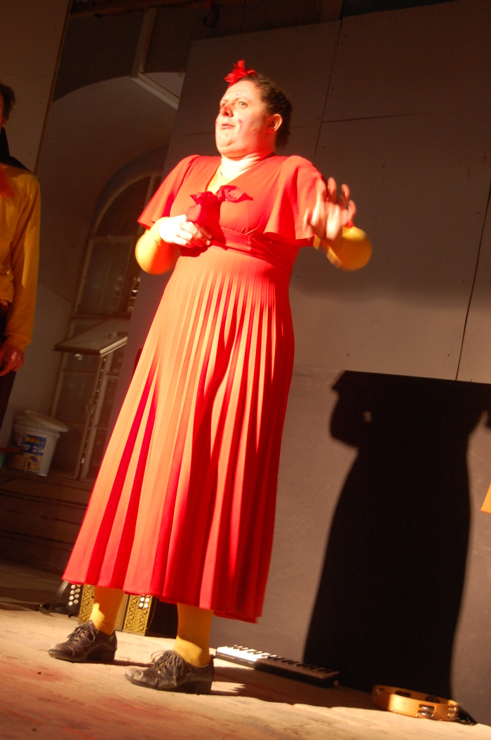 A Glimpse of a Performance by a Belgian Circus Troupe Hosted by the Palestinian Circus School	