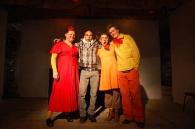 A Glimpse of a Performance by a Belgian Circus Troupe Hosted by the Palestinian Circus School	