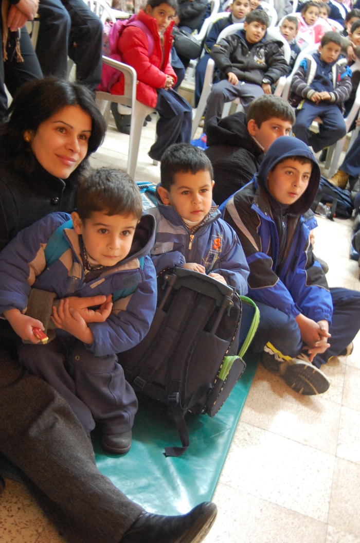 A Glimpse of a Performance by a Belgian Circus Troupe Hosted by the Palestinian Circus School	