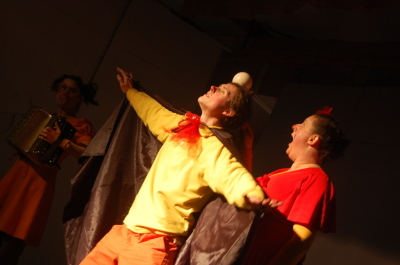 A Glimpse of a Performance by a Belgian Circus Troupe Hosted by the Palestinian Circus School	