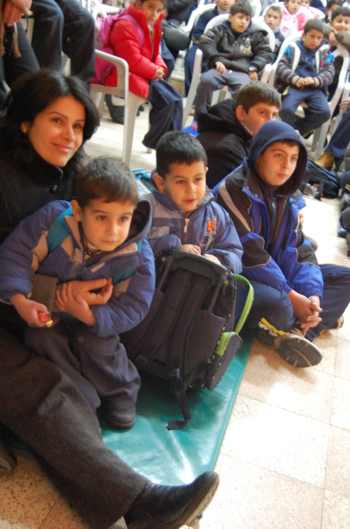 A Glimpse of a Performance by a Belgian Circus Troupe Hosted by the Palestinian Circus School	