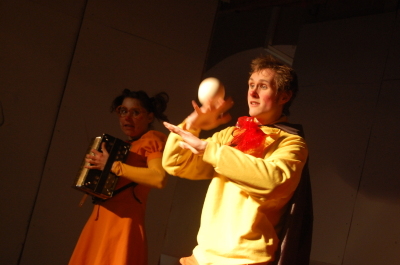 A Glimpse of a Performance by a Belgian Circus Troupe Hosted by the Palestinian Circus School	