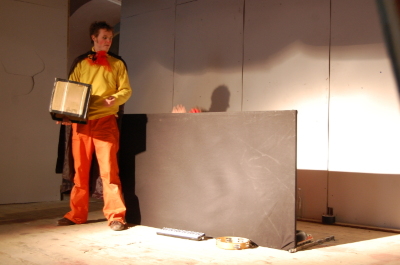 A Glimpse of a Performance by a Belgian Circus Troupe Hosted by the Palestinian Circus School	