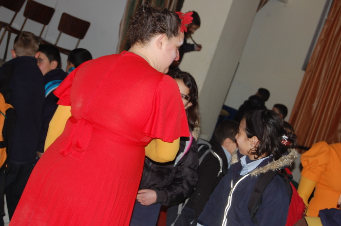 A Glimpse of a Performance by a Belgian Circus Troupe Hosted by the Palestinian Circus School	