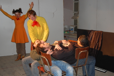 A Glimpse of a Performance by a Belgian Circus Troupe Hosted by the Palestinian Circus School	