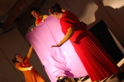 A Glimpse of a Performance by a Belgian Circus Troupe Hosted by the Palestinian Circus School	