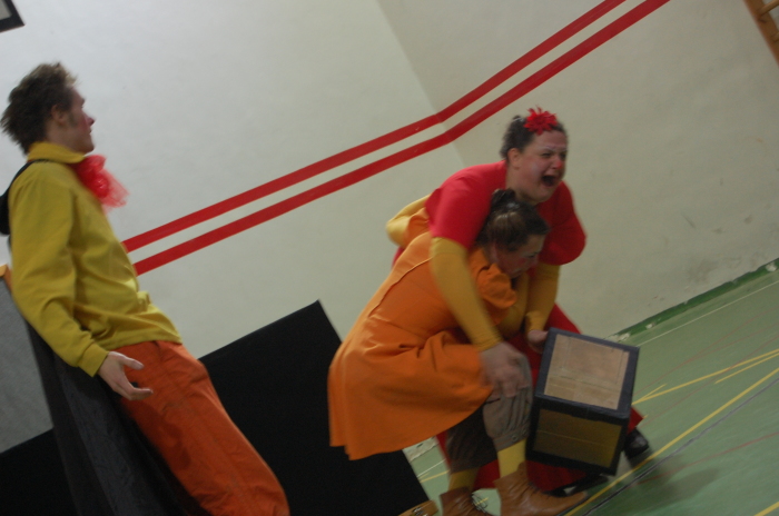 A Glimpse of a Performance by a Belgian Circus Troupe Hosted by the Palestinian Circus School	