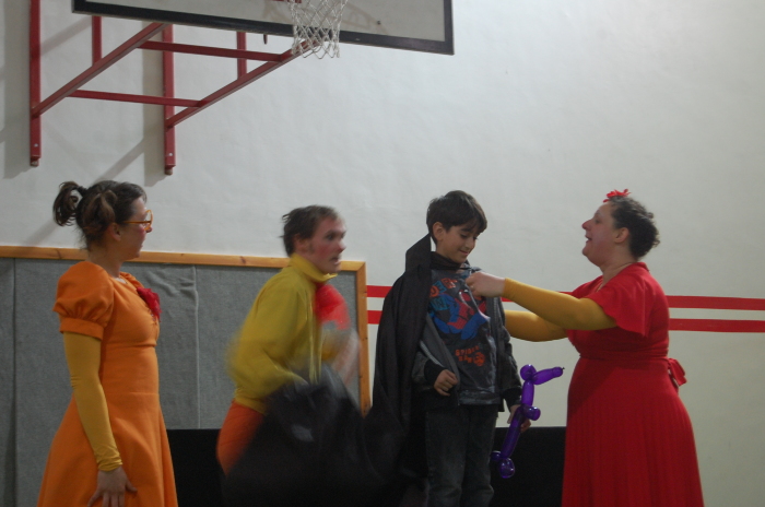 A Glimpse of a Performance by a Belgian Circus Troupe Hosted by the Palestinian Circus School	