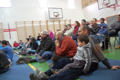 A Glimpse of a Performance by a Belgian Circus Troupe Hosted by the Palestinian Circus School	