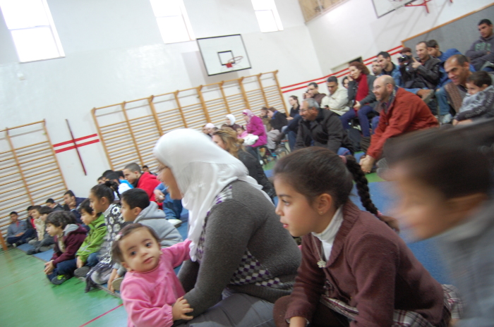 A Glimpse of a Performance by a Belgian Circus Troupe Hosted by the Palestinian Circus School	