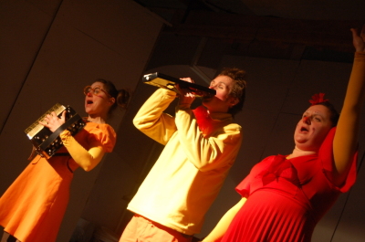 A Glimpse of a Performance by a Belgian Circus Troupe Hosted by the Palestinian Circus School	