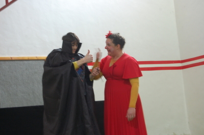 A Glimpse of a Performance by a Belgian Circus Troupe Hosted by the Palestinian Circus School	