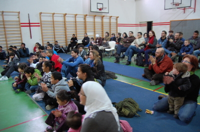 A Glimpse of a Performance by a Belgian Circus Troupe Hosted by the Palestinian Circus School	